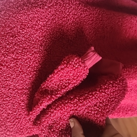 Red Fuzzy Sweater - Picture 2 of 4